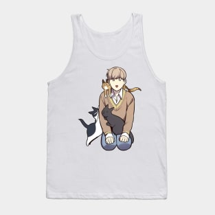 Jiwo Seo And Cats Tank Top